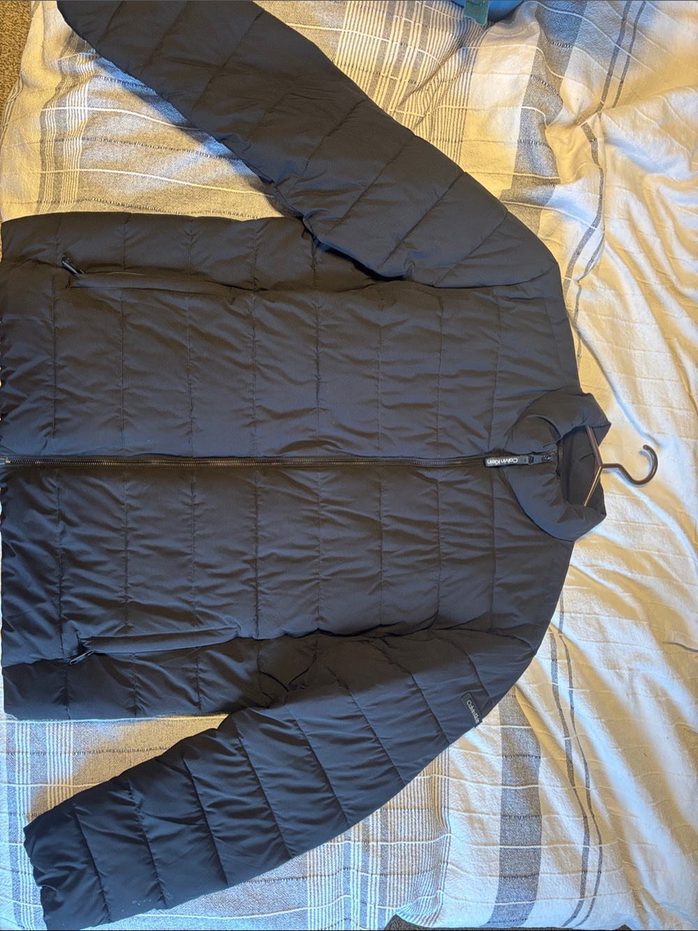 Calvin Klein Men's Black Quilted Puffer Jacket